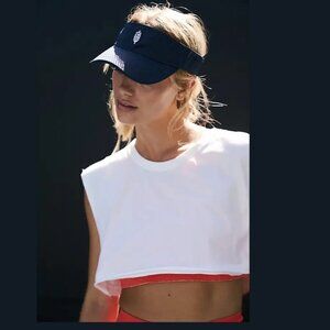 FP Movement Navy Good Sport Logo Visor